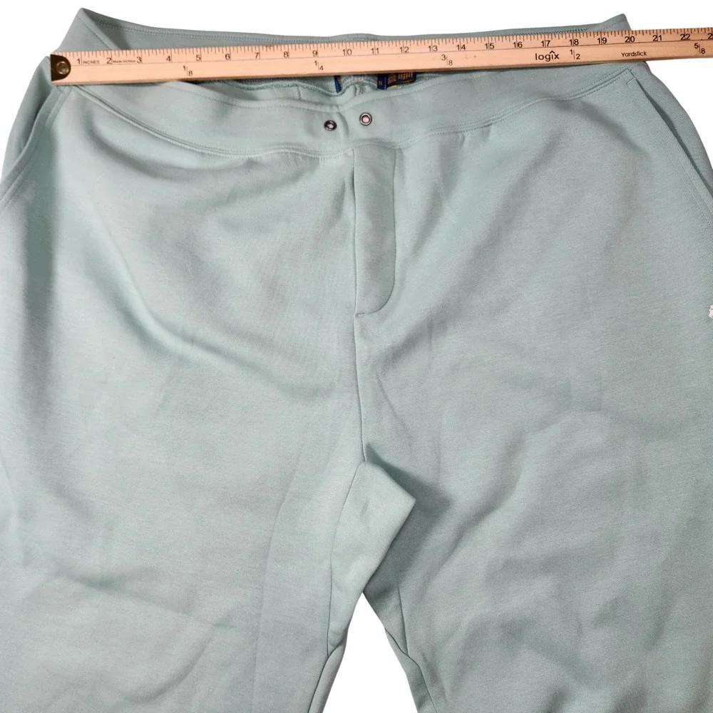 Polo Ralph Lauren Joggers Sweatpants Mint Green‎ Pony Logo Mens Size 2XLT